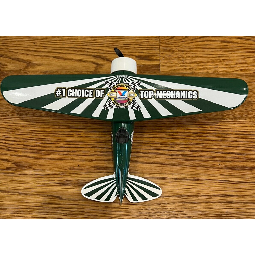 ERTL Diecast Plane Valvoline 1895-1995 100 Years of Racing Performance‎ Team